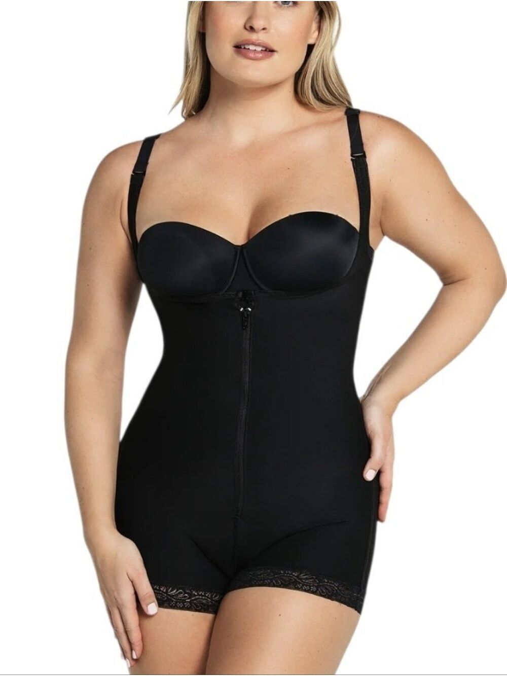 Leonisa TopSculpt Boyshort Bottom Body Shaper with Extra-Firm Compression Small